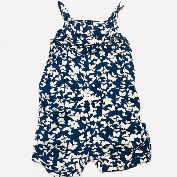 3pommes 'En tenue de plage!' Butterfly Romper - Picture 3 of 9